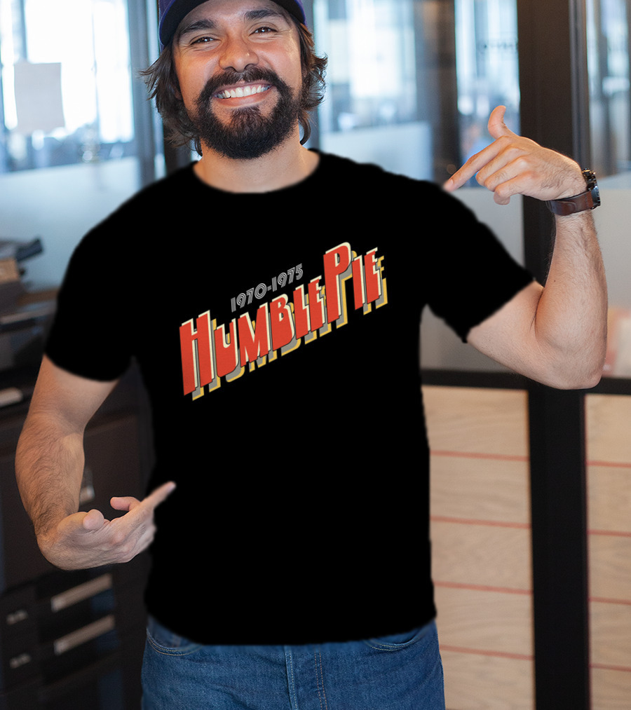 1970-1975 Humble Pie Classic Rock T-Shirt