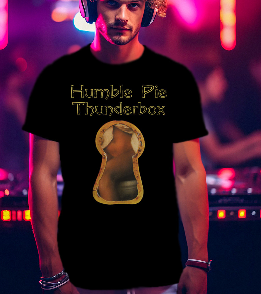 Humble Pie Thunderbox Keyhole Album Cover T-Shirt