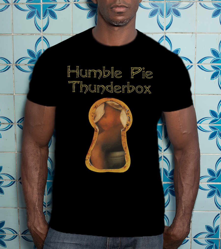Humble Pie Thunderbox Keyhole Album Cover T-Shirt