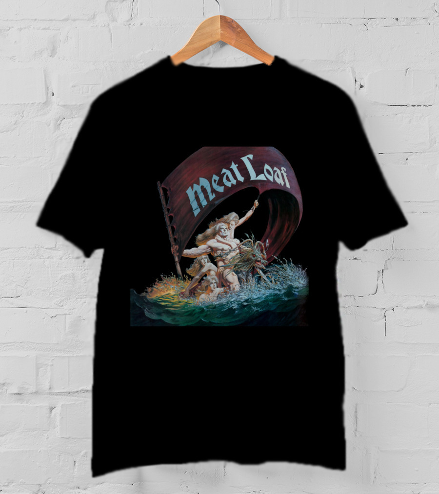 Meat Loaf ML 02 Dead Ringer Viking Ship Adventure T-Shirt