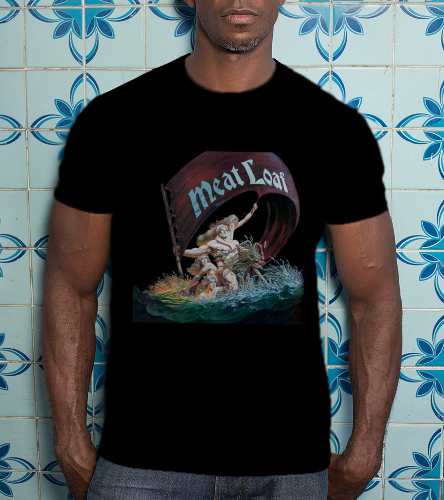 Meat Loaf ML 02 Dead Ringer Viking Ship Adventure T-Shirt