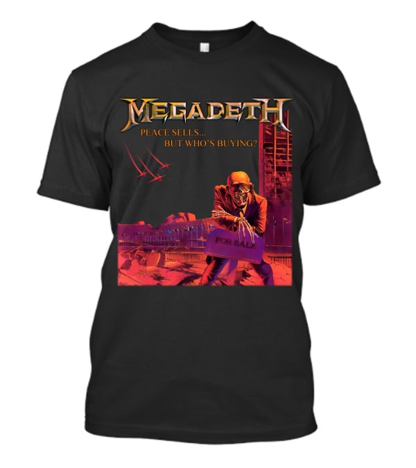 Megadeth MGD 08 Peace Sells But Who's Buying For Sale Scene T-Shirt
