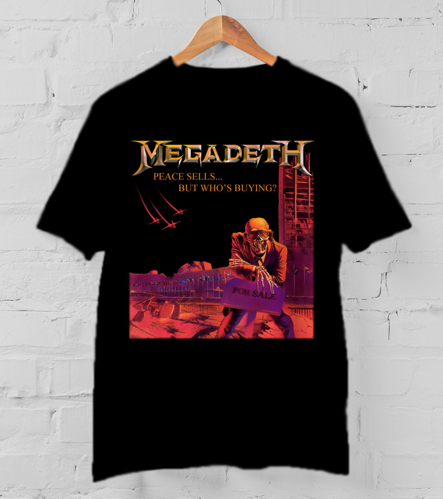 Megadeth MGD 08 Peace Sells But Who's Buying For Sale Scene T-Shirt