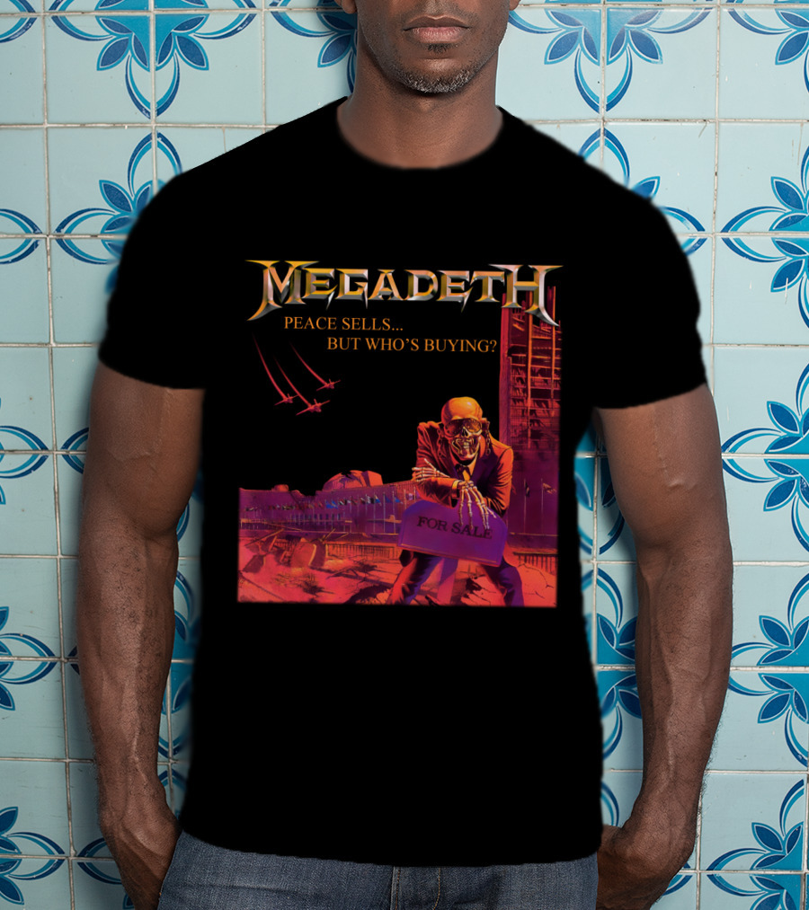 Megadeth MGD 08 Peace Sells But Who's Buying For Sale Scene T-Shirt
