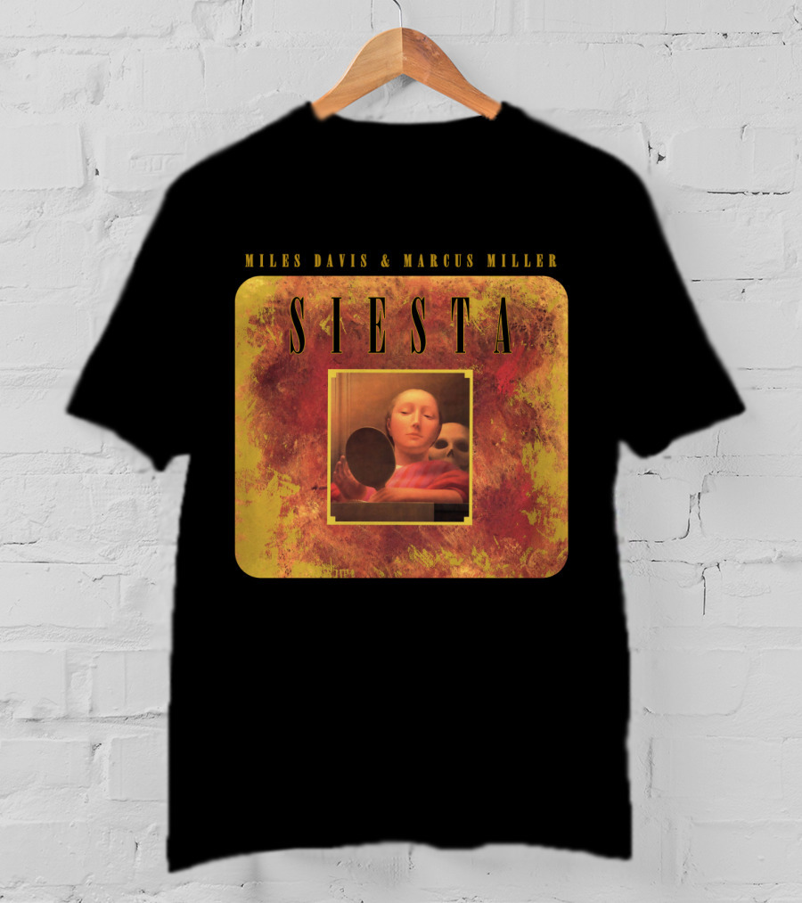 MDV 07 Miles Davis And Marcus Miller Siesta Album Cover T-Shirt