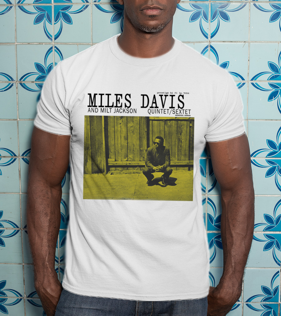 Miles Davis And Milt Jackson Quintet/Sextet Album Cover T-Shirt