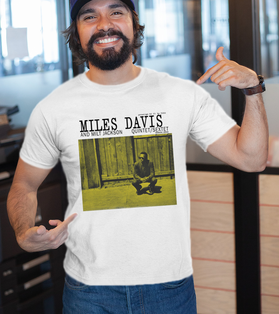 Miles Davis And Milt Jackson Quintet/Sextet Album Cover T-Shirt