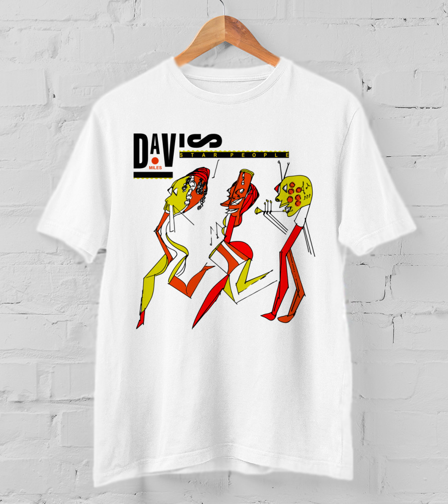 Miles Davis Star People Abstract Figures MDV 24 T-Shirt