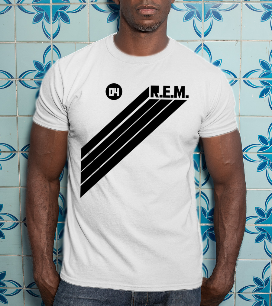 R.E.M. 04 Stripe T-Shirt