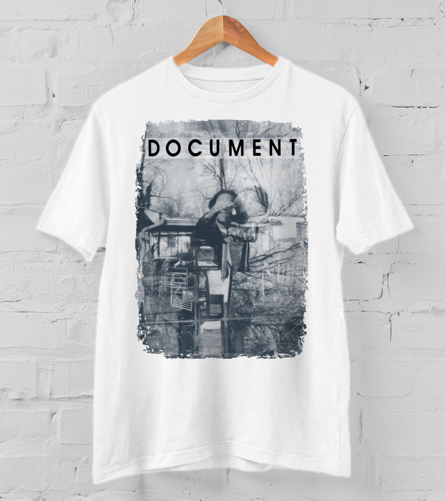 REM Document Reflections Monochrome Photograph T-Shirt