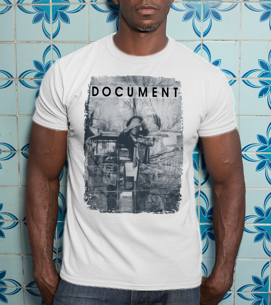 REM Document Reflections Monochrome Photograph T-Shirt