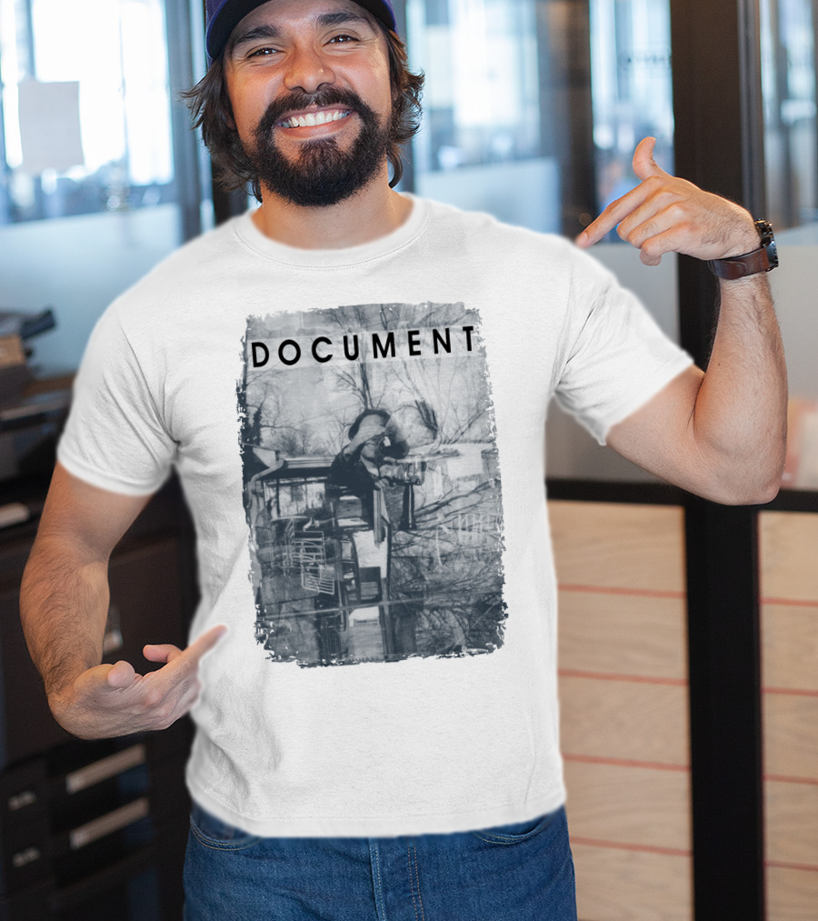 REM Document Reflections Monochrome Photograph T-Shirt