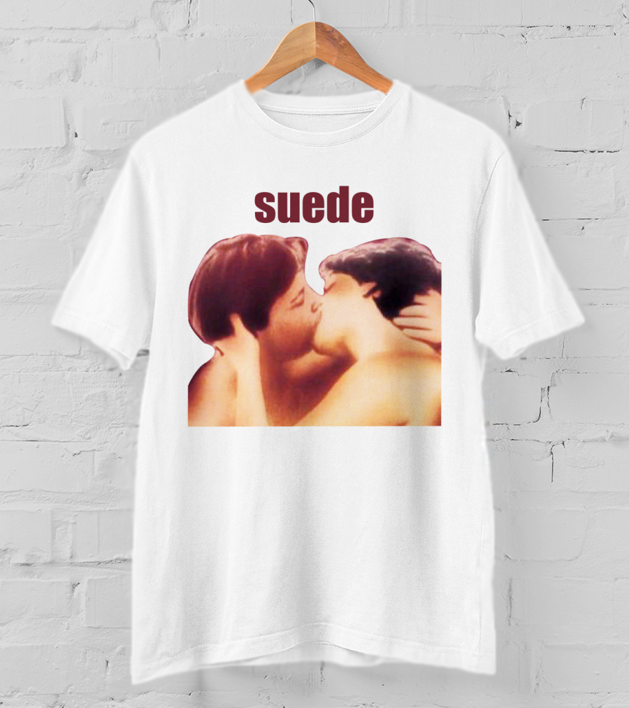 Suede Debut Album Cover Kiss Artwork T-Shirt