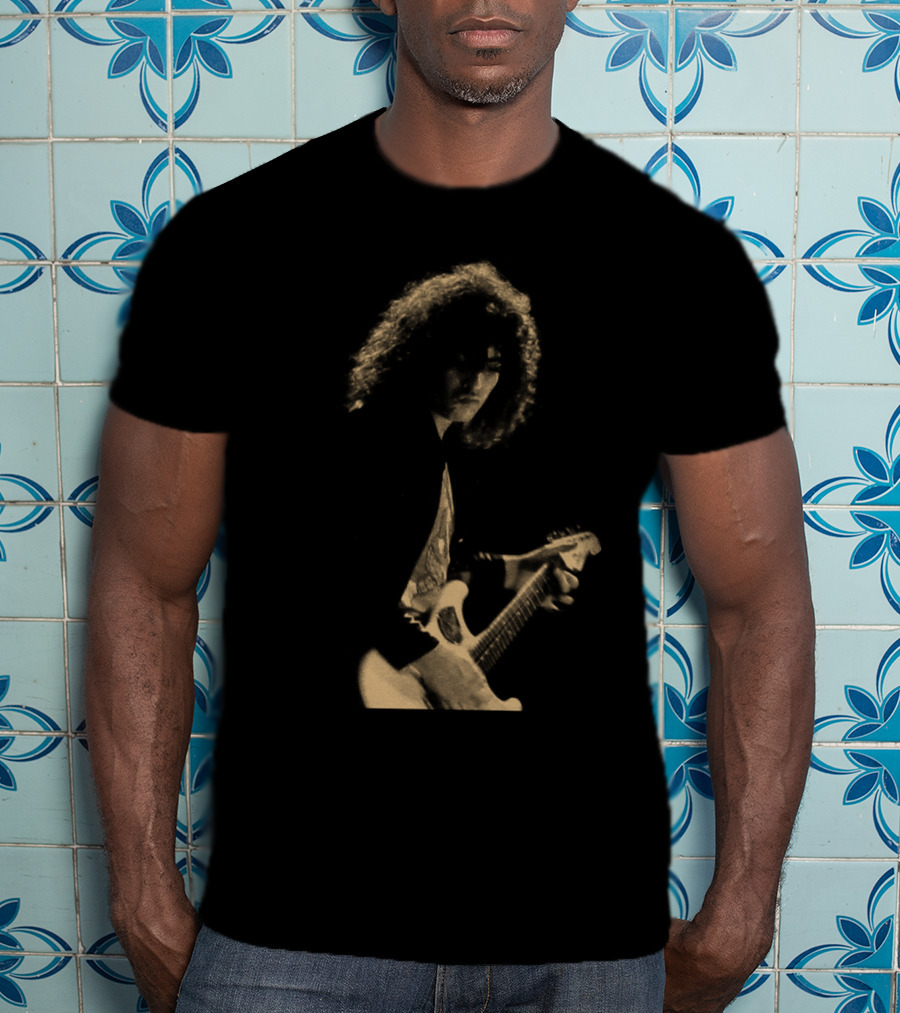 TRX 04 Electric Warrior Guitarist Icon In Performance T-Shirt