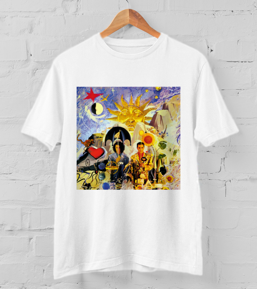TFF 03 The Seeds Of Love Album Cover Collage Art Psychedelic T-Shirt