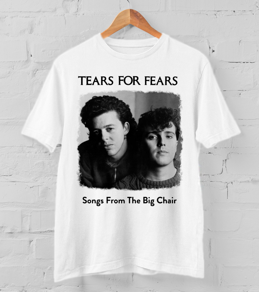 Tears For Fears Songs From The Big Chair Vintage Album T-Shirt