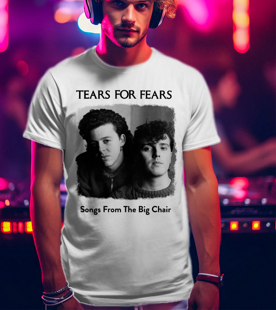 Tears For Fears Songs From The Big Chair Vintage Album T-Shirt