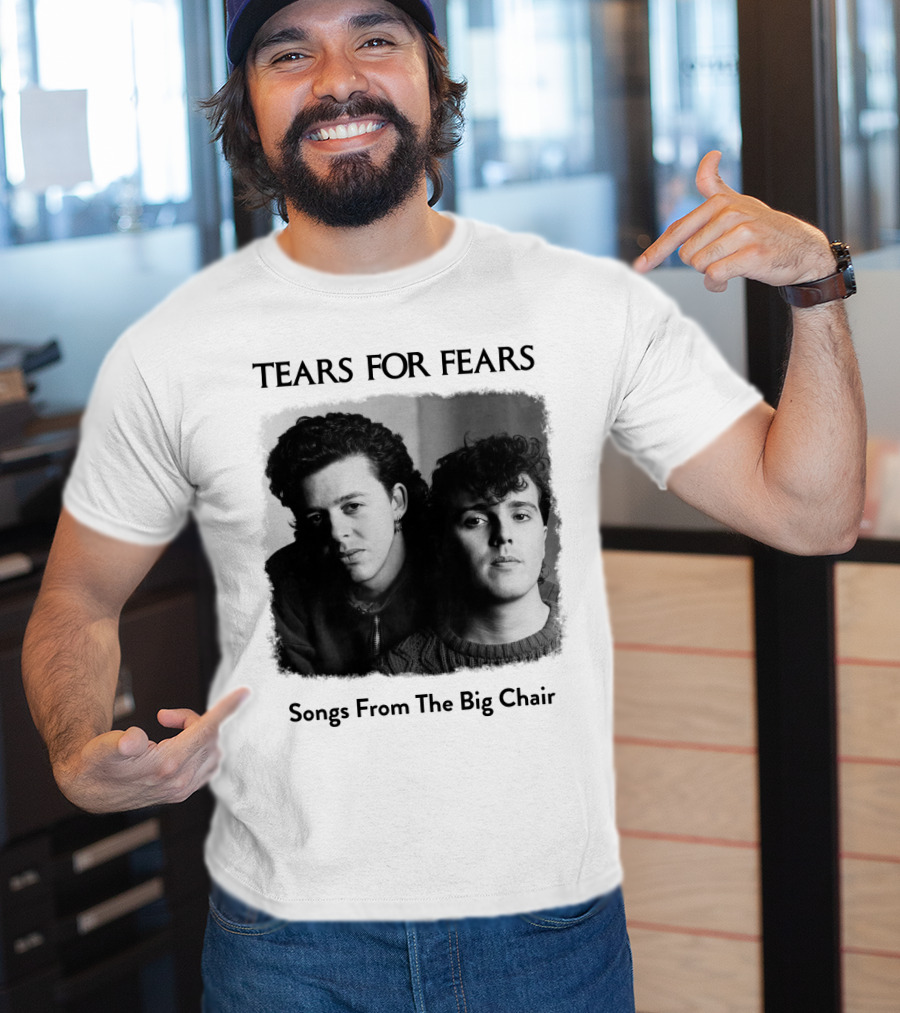 Tears For Fears Songs From The Big Chair Vintage Album T-Shirt