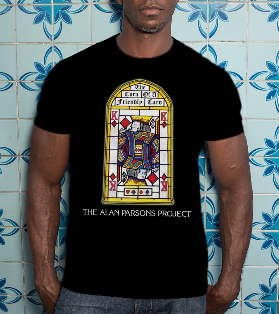 The Alan Parsons Project The Turn Of A Friendly Card King Stained Glass T-Shirt