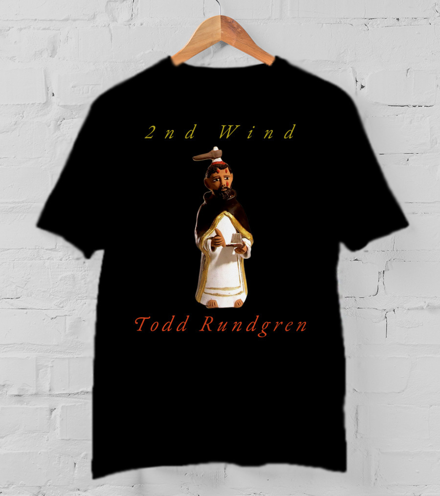 2nd Wind Todd Rundgren Monk Figure T-Shirt