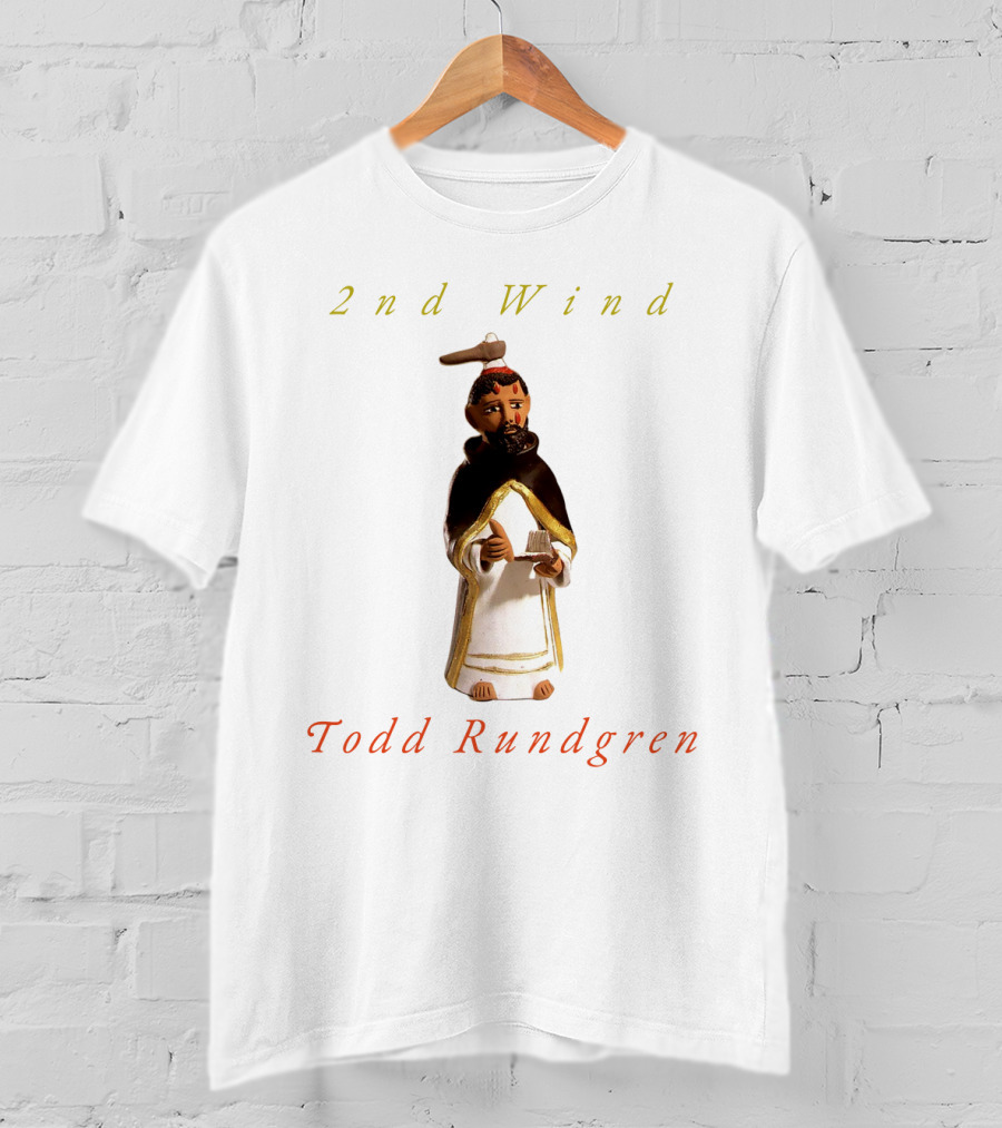 2nd Wind Todd Rundgren Statue T-Shirt