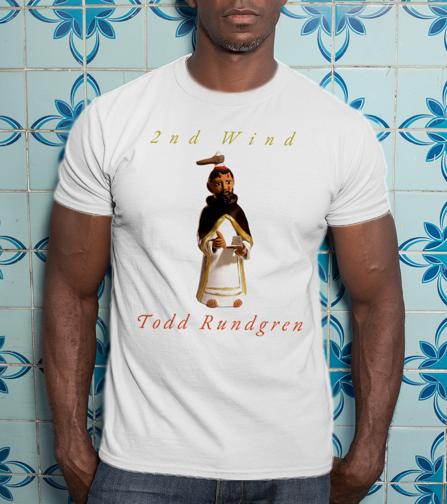 2nd Wind Todd Rundgren Statue T-Shirt