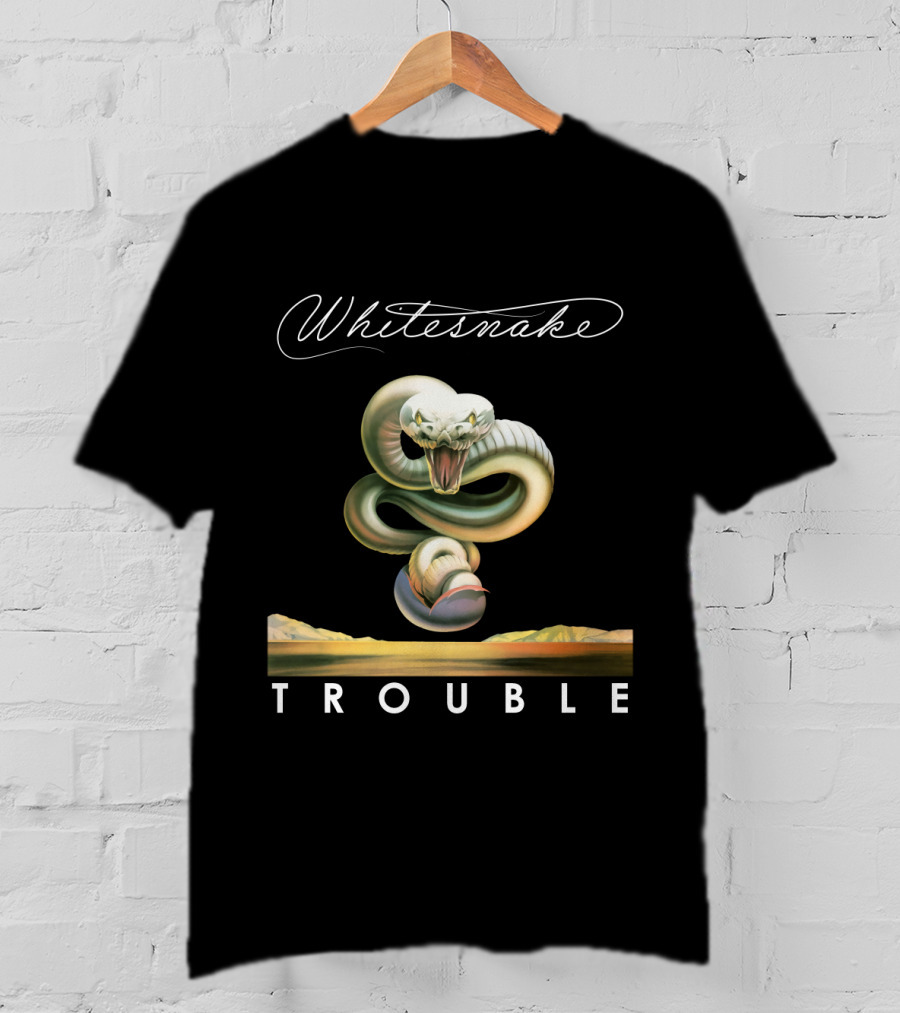 Whitesnake Trouble Snake T-Shirt