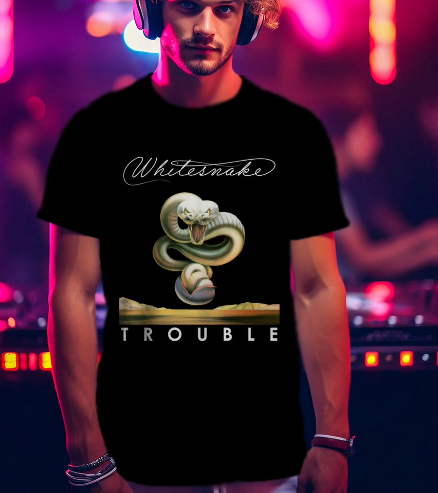 Whitesnake Trouble Snake T-Shirt