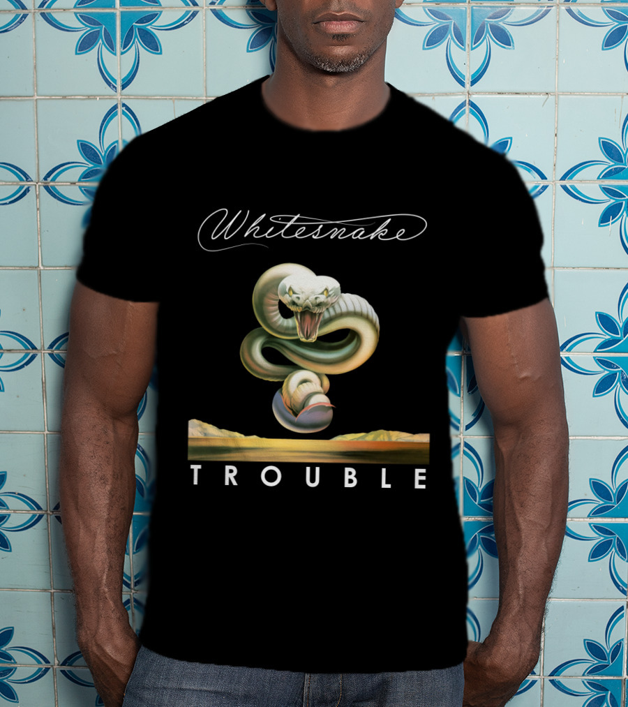 Whitesnake Trouble Snake T-Shirt