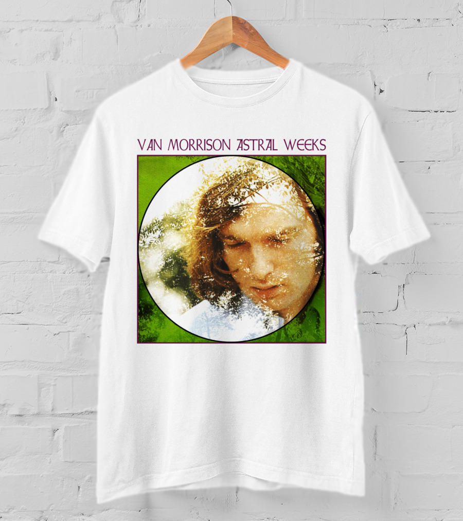Van Morrison Astral Weeks Album Cover T-Shirt