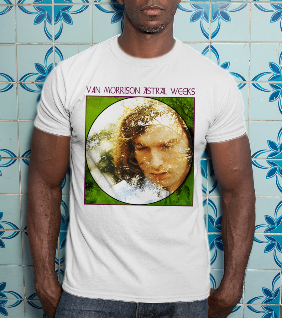Van Morrison Astral Weeks Album Cover T-Shirt