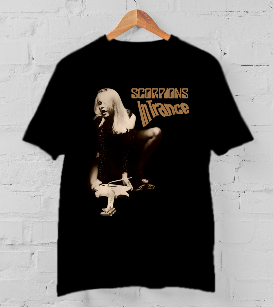 Scorpions In Trance Vintage Rock Album Art T-Shirt
