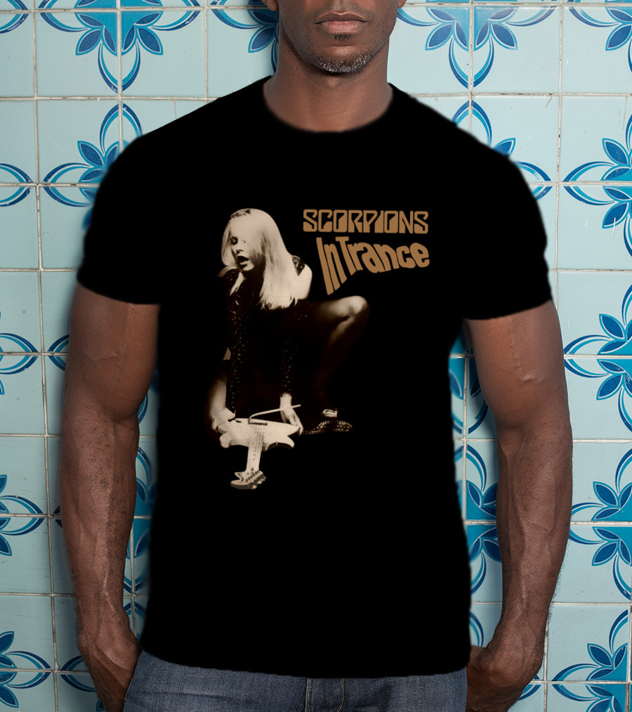 Scorpions In Trance Vintage Rock Album Art T-Shirt