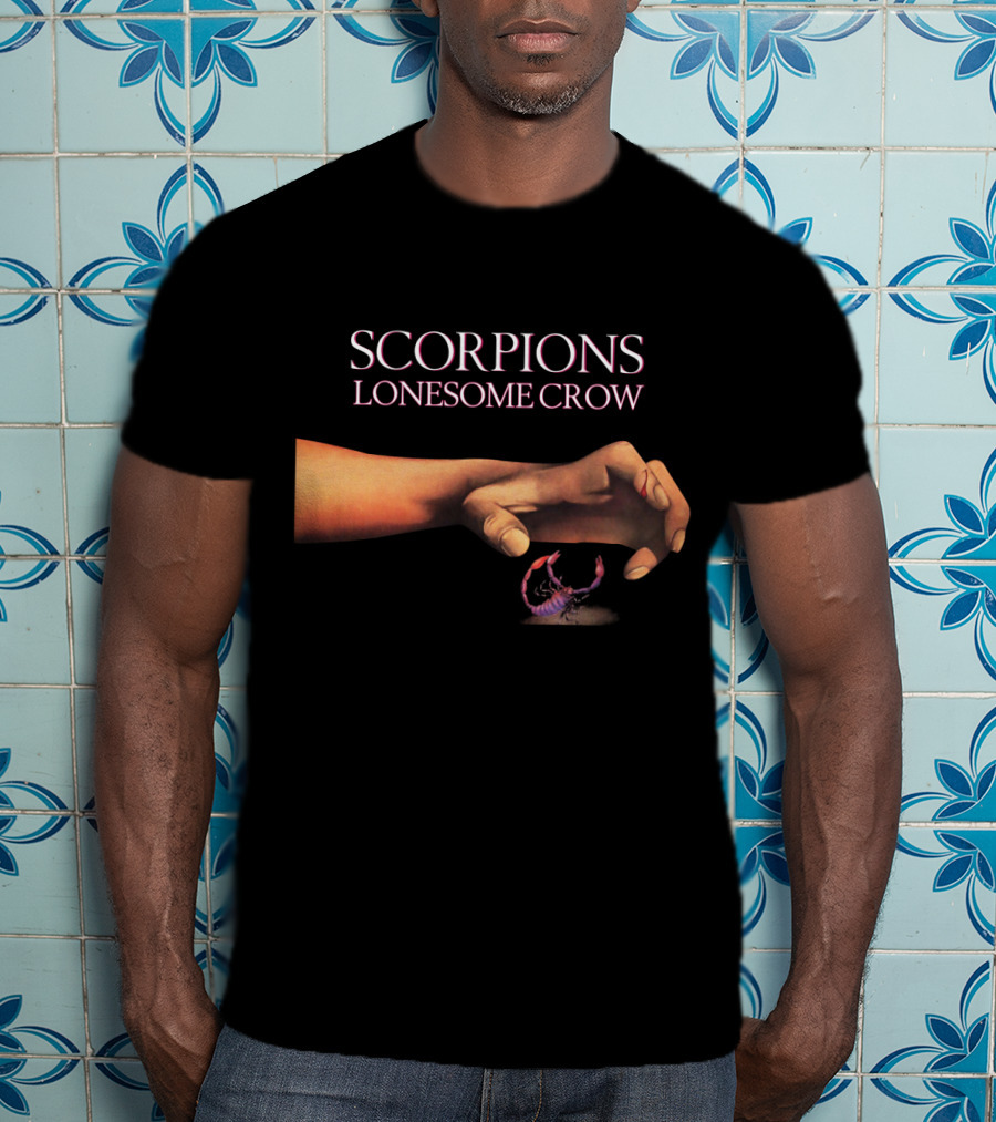 Scorpions Lonesome Crow Album Cover Art T-Shirt