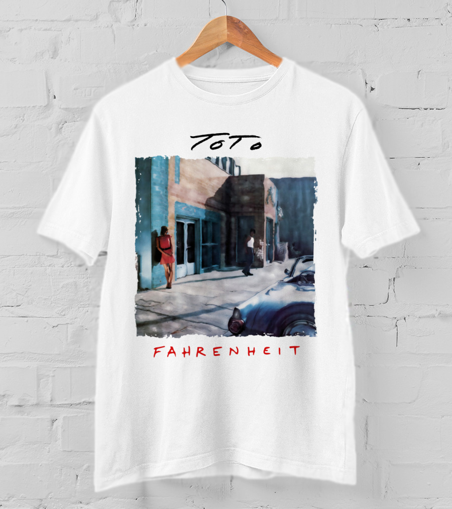 Toto Fahrenheit Album Cover Retro Scene T-Shirt