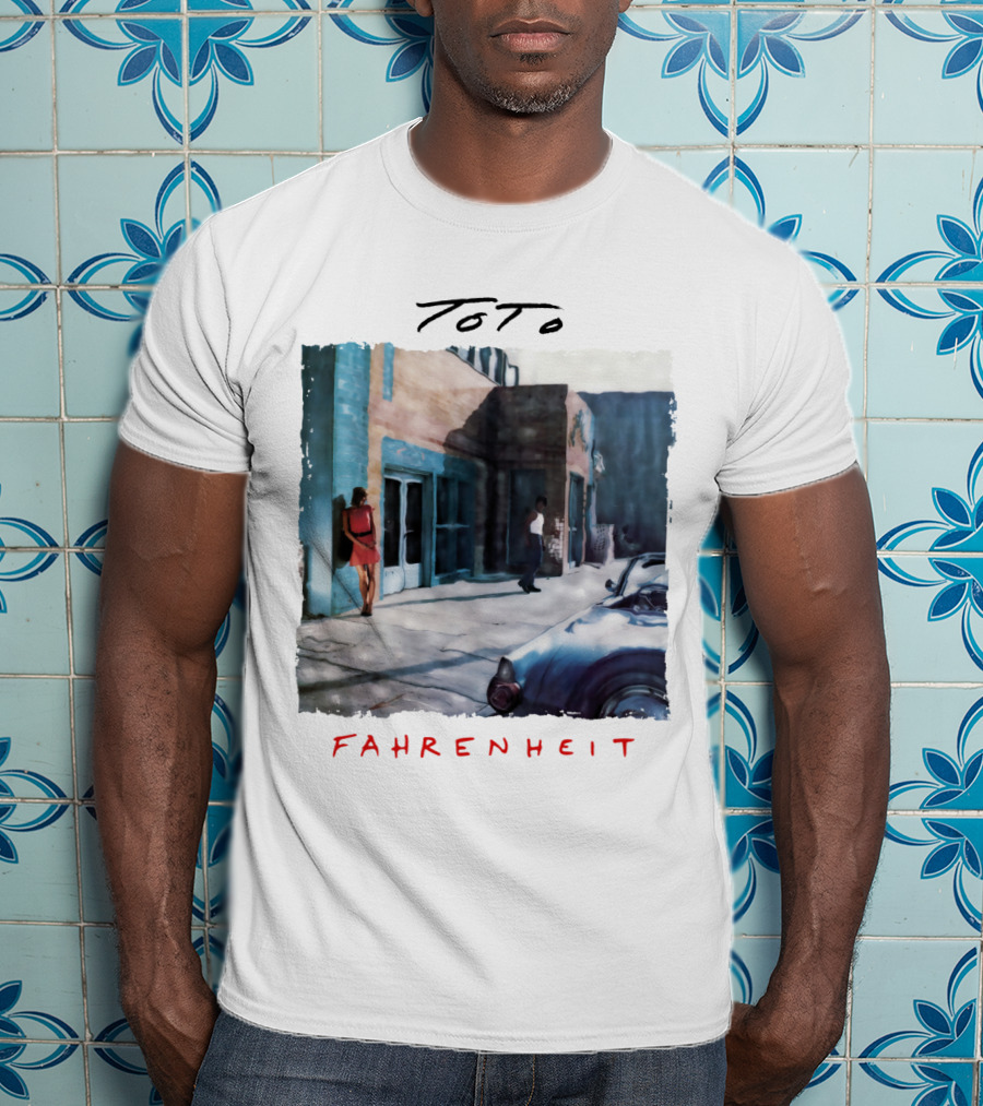 Toto Fahrenheit Album Cover Retro Scene T-Shirt
