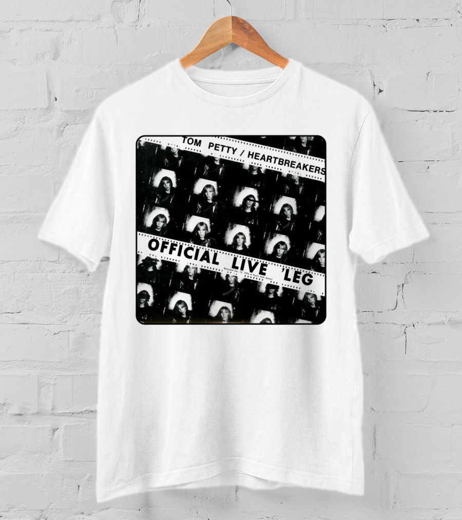 Tom Petty Heartbreakers Official Live Leg T-Shirt