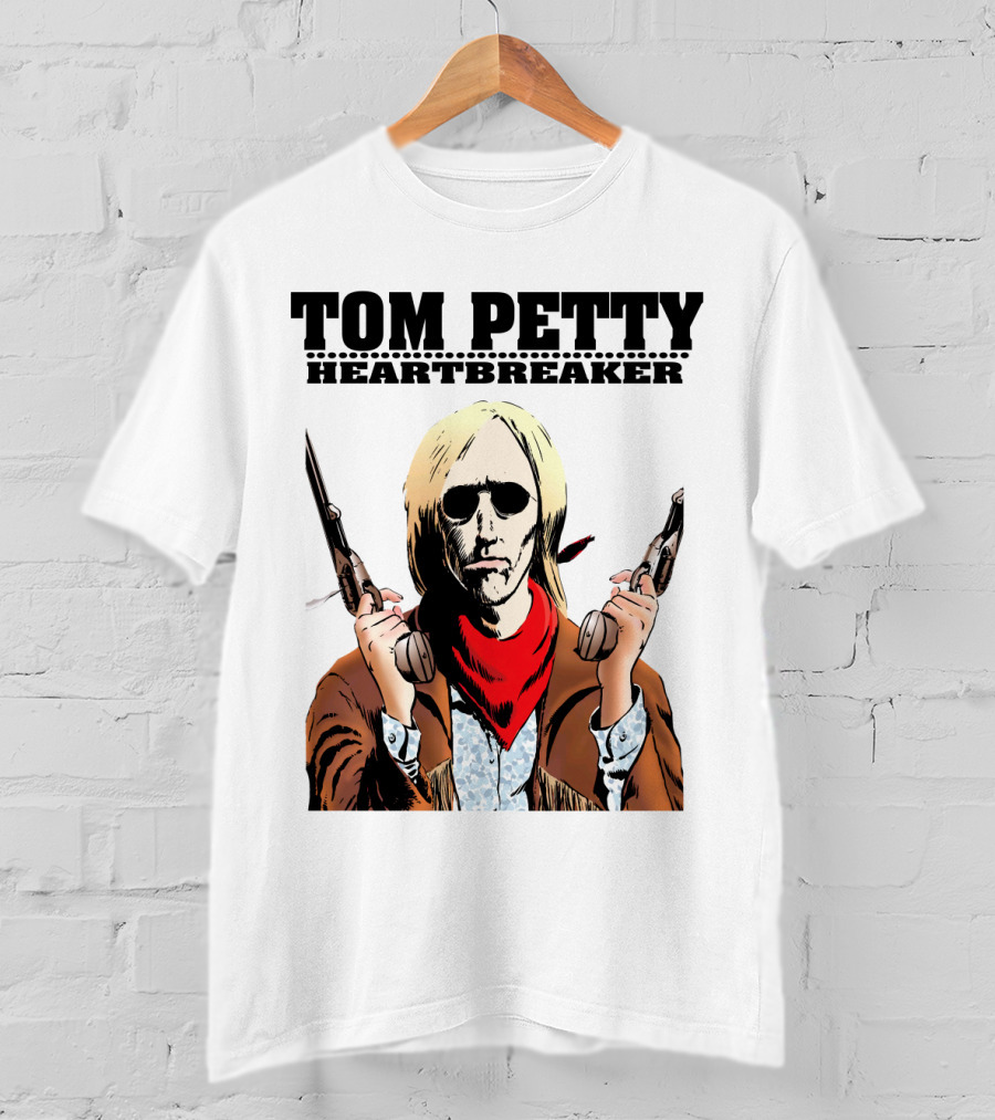 Tom Petty Heartbreaker Gunslinger T-Shirt