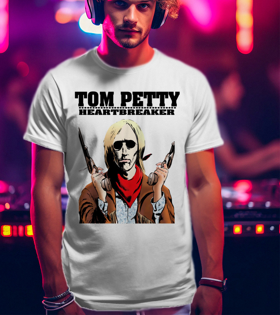 Tom Petty Heartbreaker Gunslinger T-Shirt