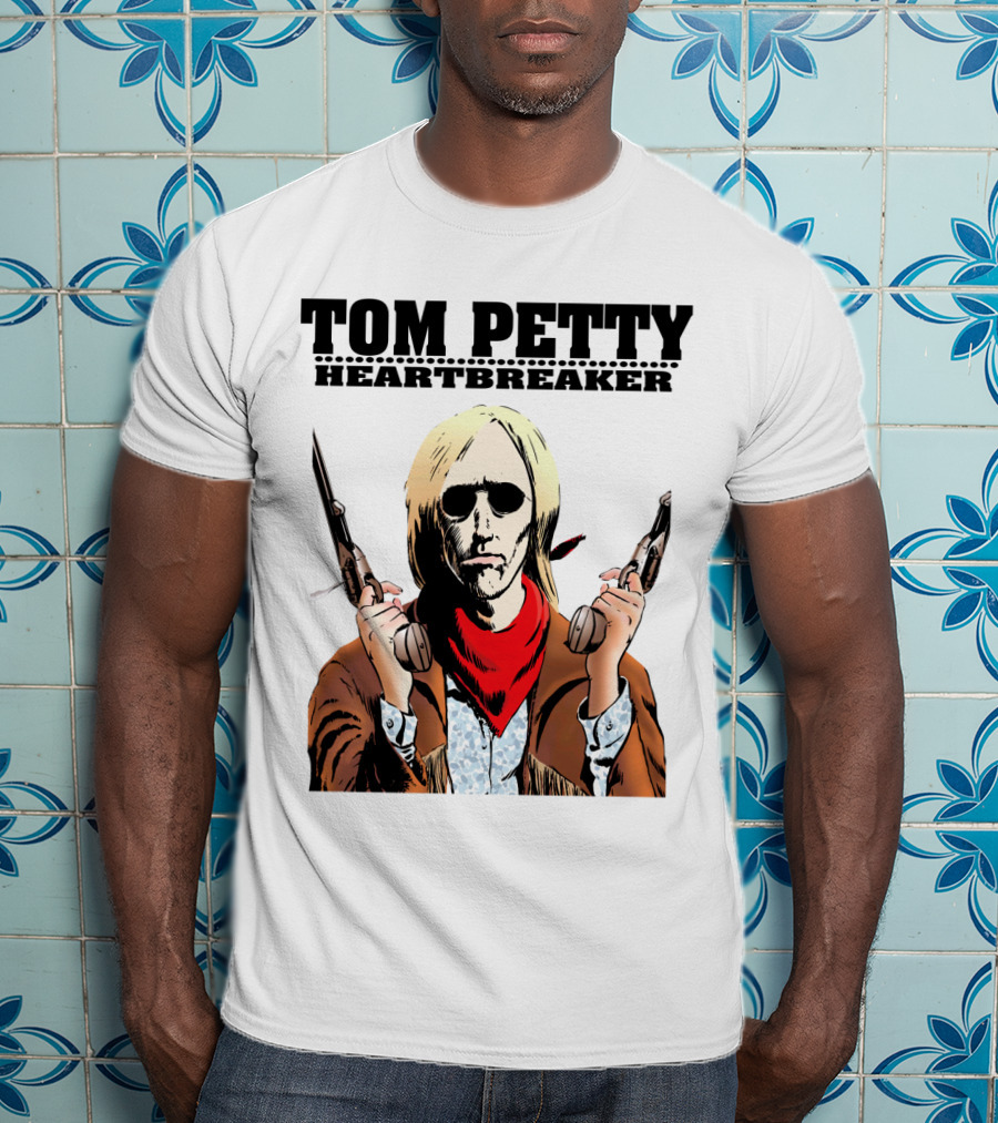 Tom Petty Heartbreaker Gunslinger T-Shirt