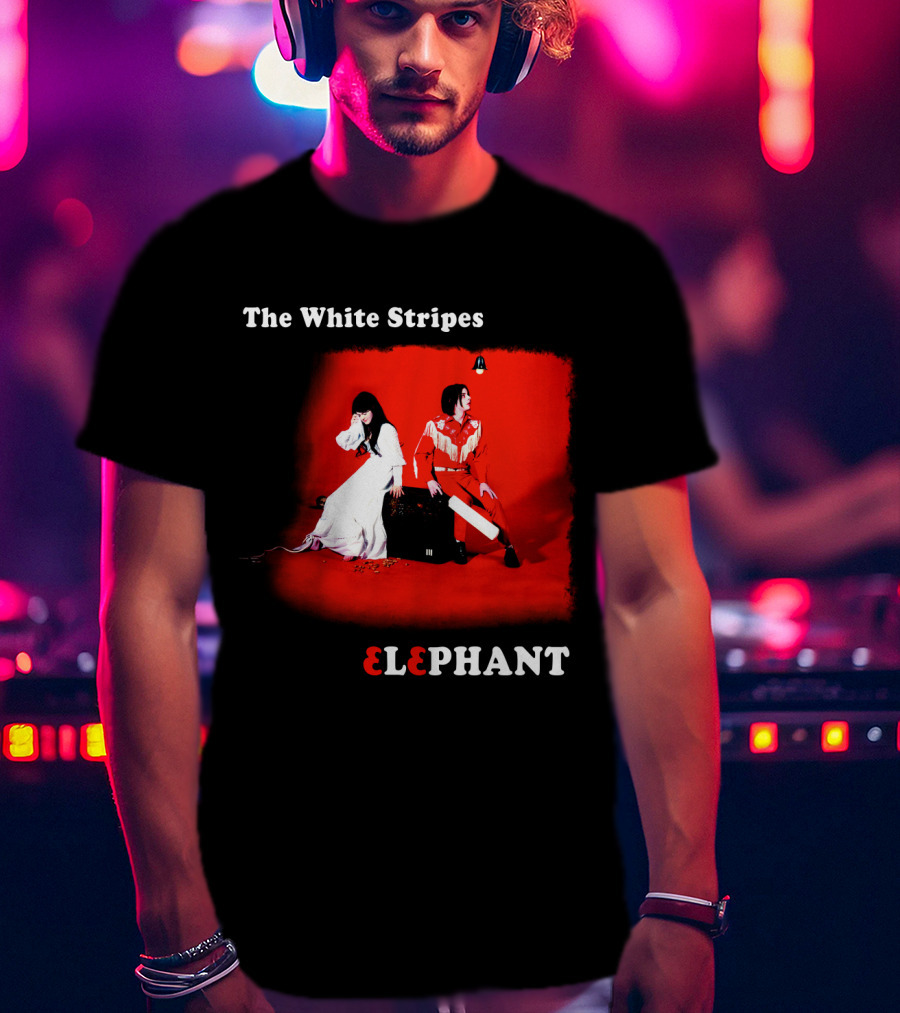 The White Stripes Elephant T-Shirt