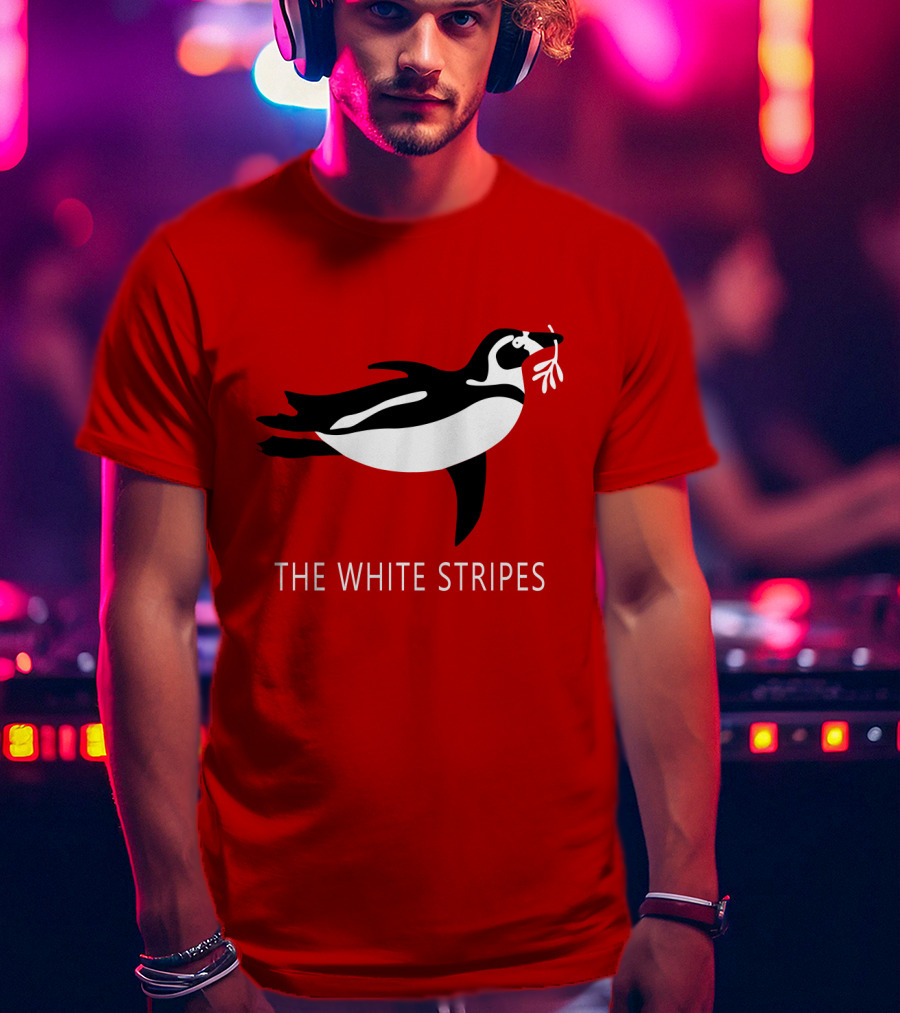 The White Stripes Penguin Tws-Ms T-Shirt