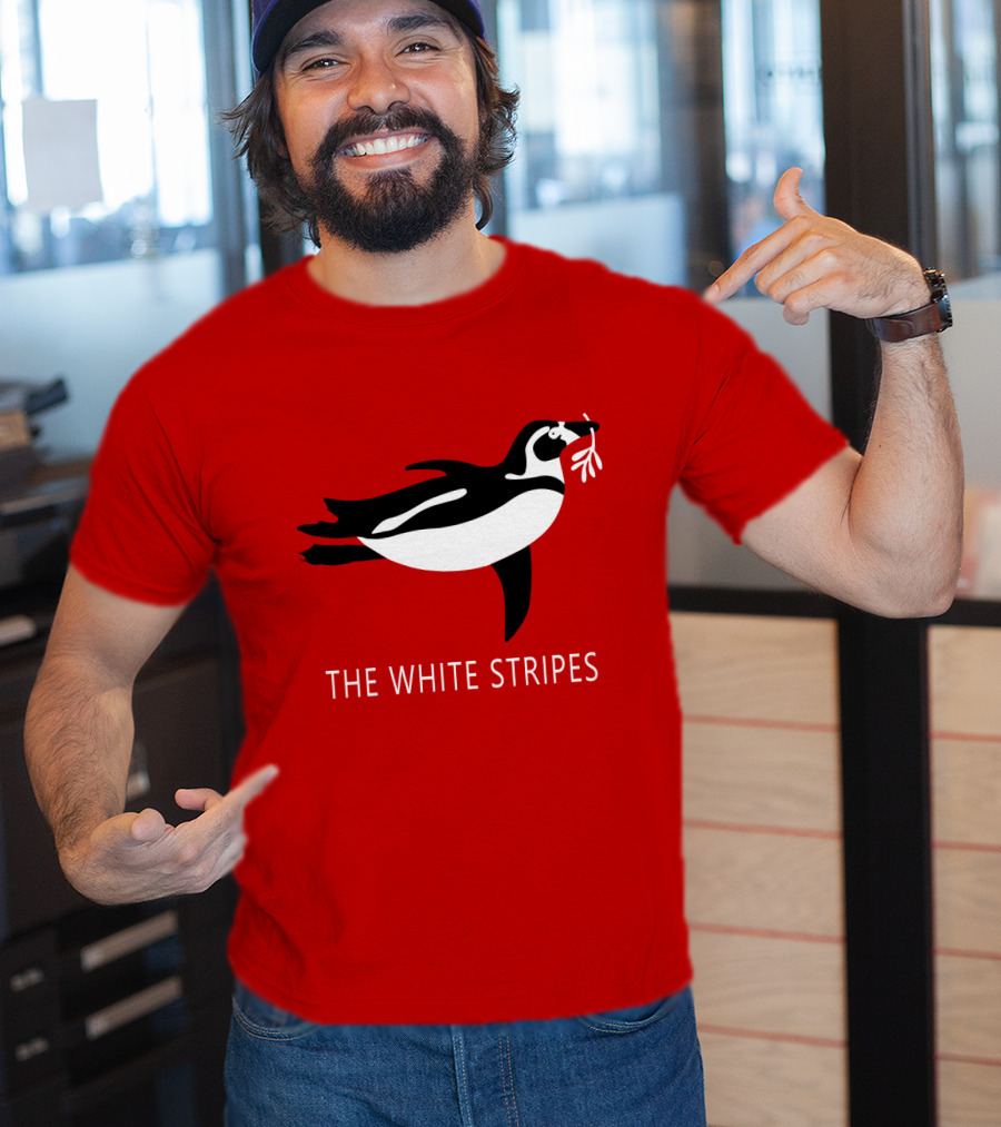 The White Stripes Penguin Tws-Ms T-Shirt