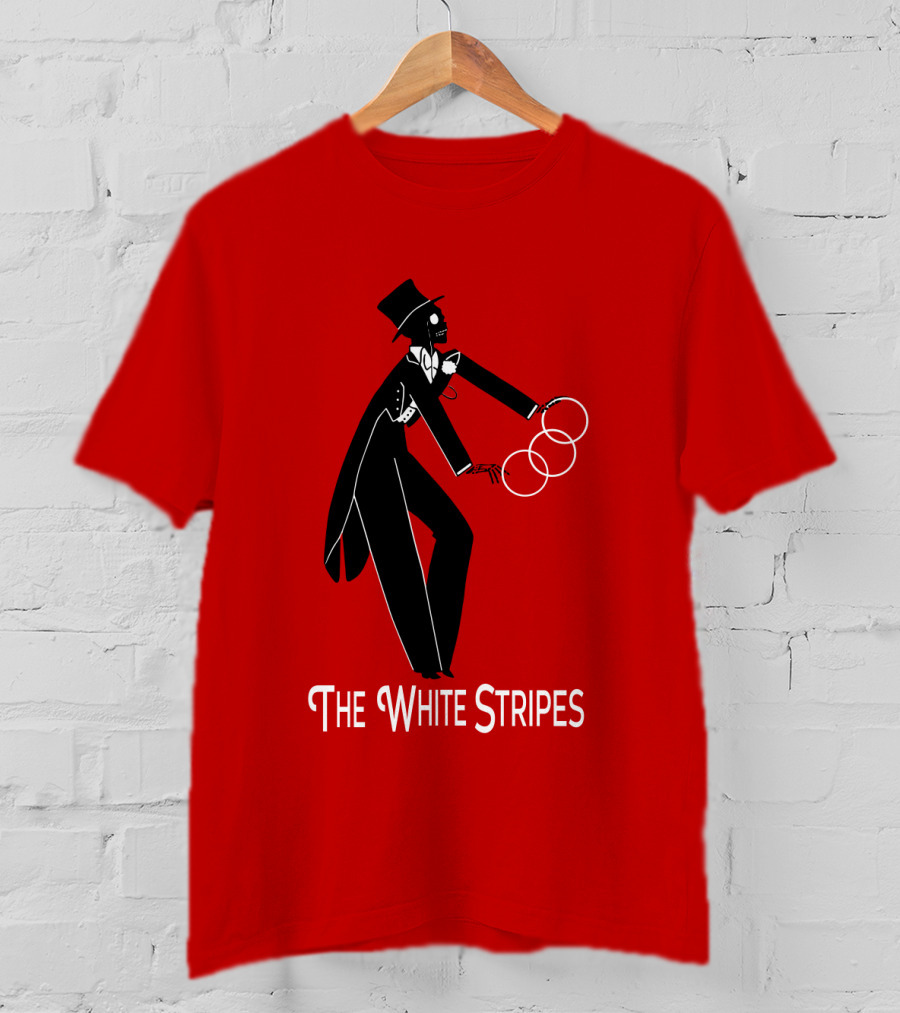 The White Stripes Juggling Man Red T-Shirt