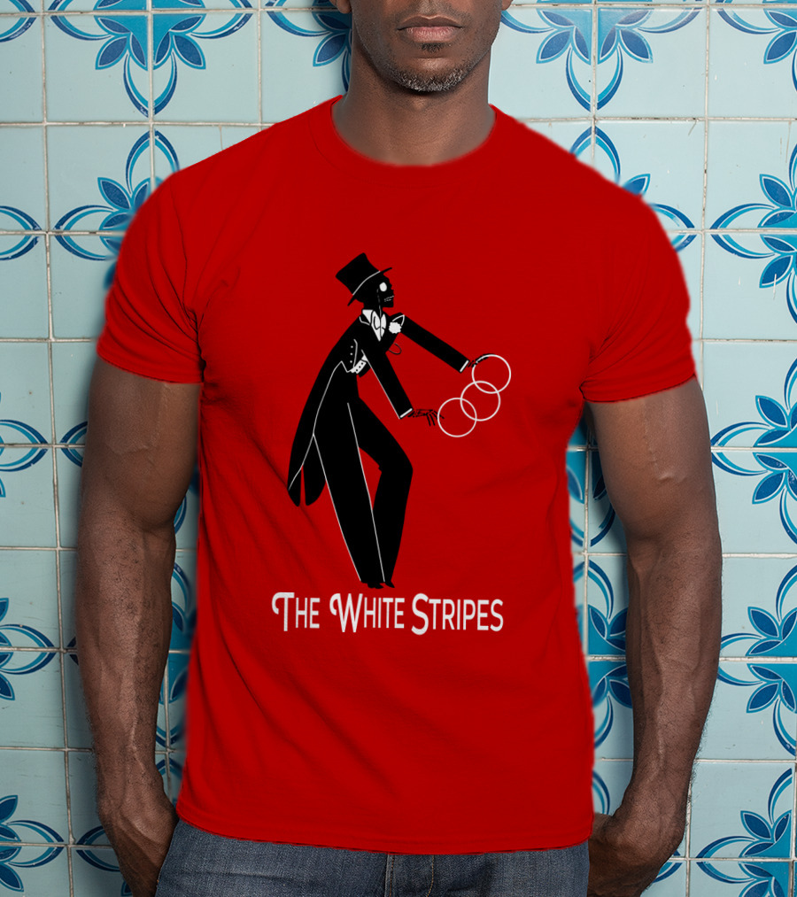 The White Stripes Juggling Man Red T-Shirt