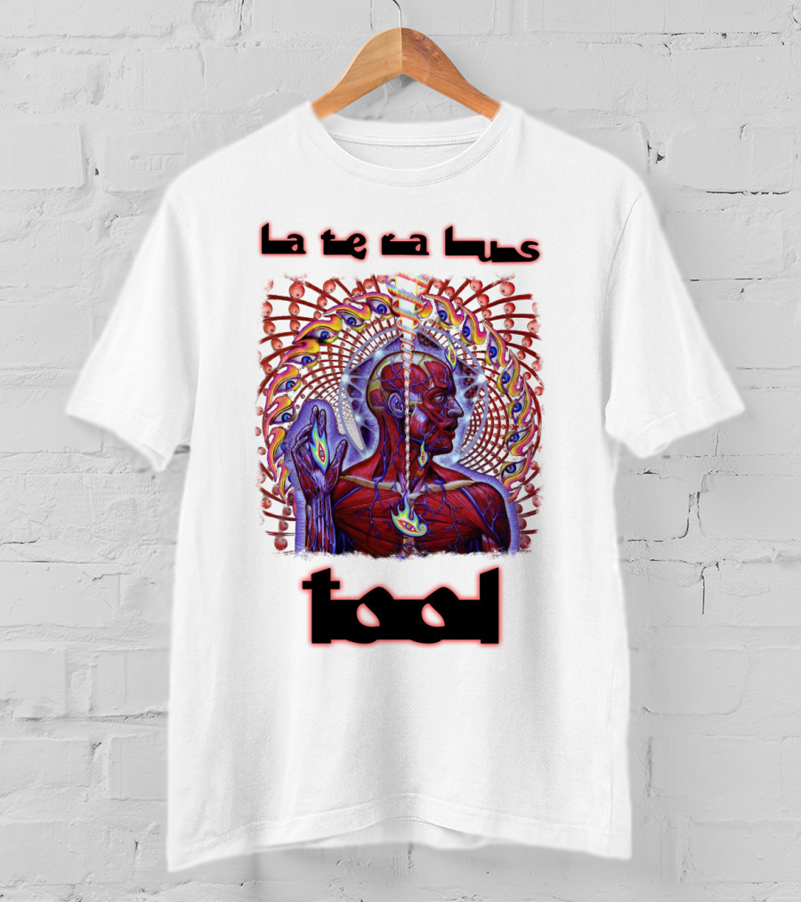 Tool Lateralus Inspired Psychedelic Art With Anatomical Human Figure T-Shirt