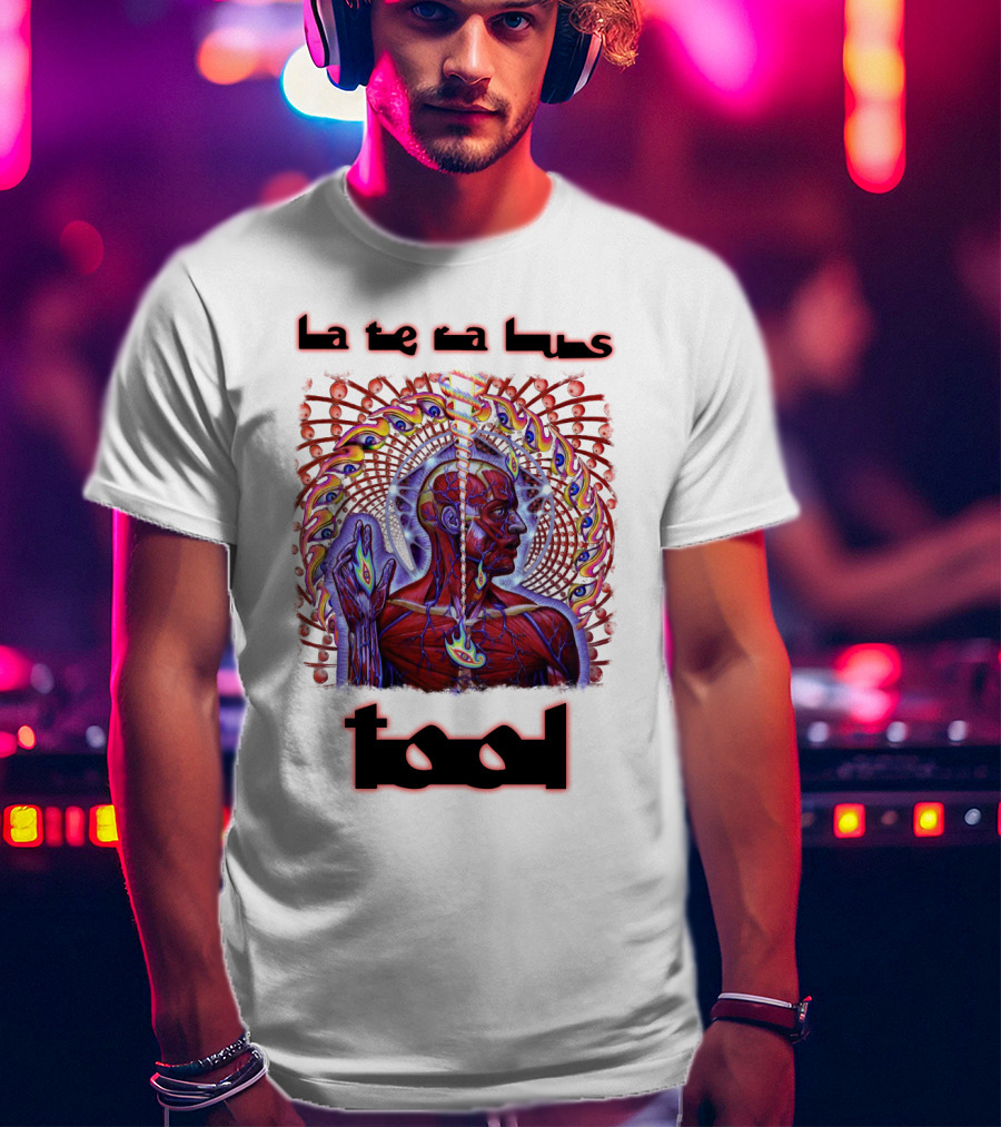Tool Lateralus Inspired Psychedelic Art With Anatomical Human Figure T-Shirt