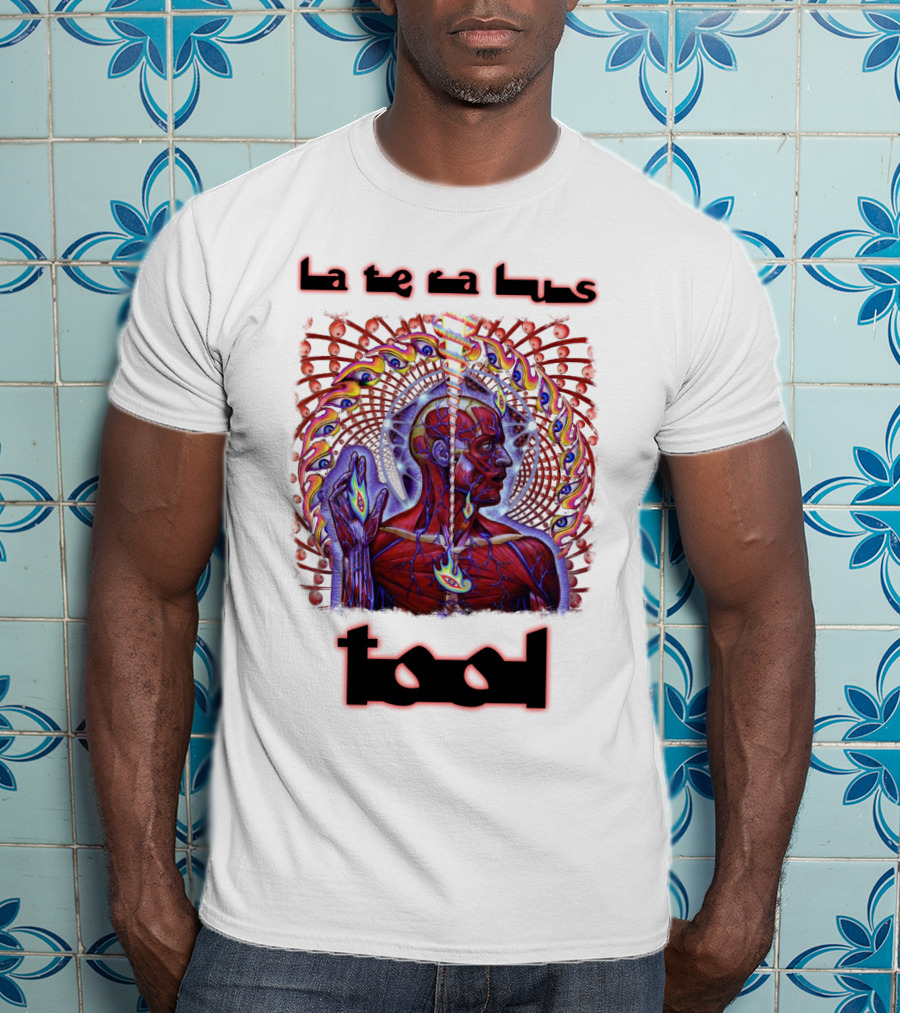 Tool Lateralus Inspired Psychedelic Art With Anatomical Human Figure T-Shirt