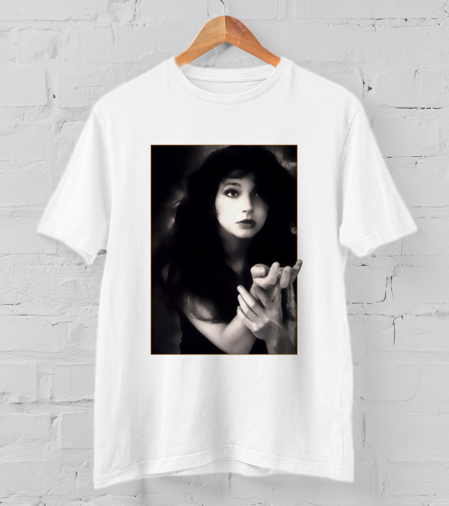 Kate Bush Black And White T-Shirt