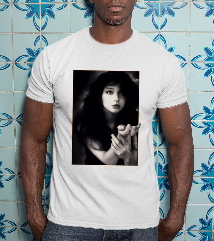 Kate Bush Black And White T-Shirt